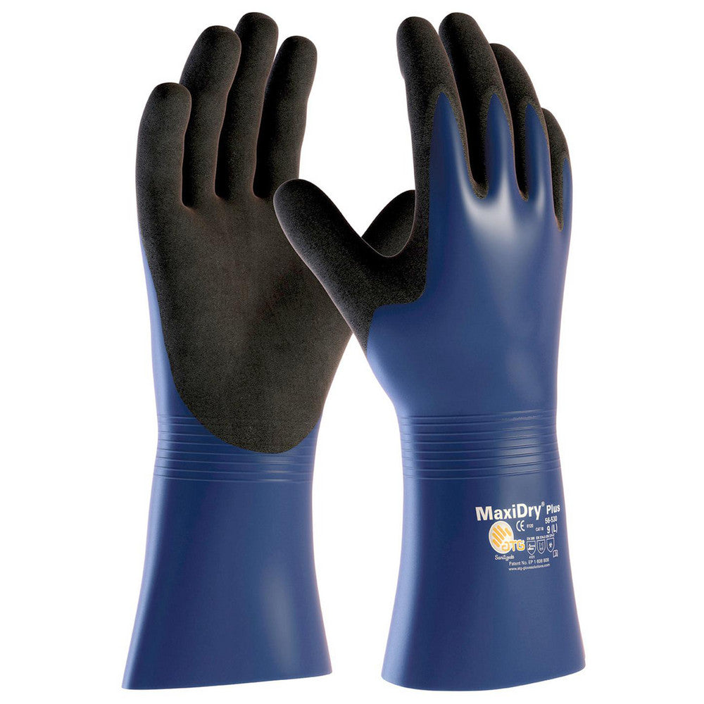 ATG 56-530/M Chemical Resistant Gloves ATG Maxidry Pllus, Micro-Foam Nitrile-Coated, Supported