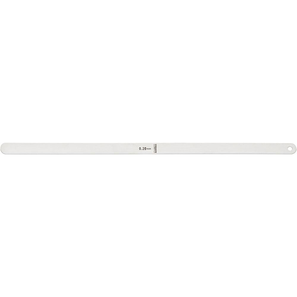 Starrett 52876 Feeler Gage 0.2 mm Thick, 12.7 mm Wide, 300 mm Long