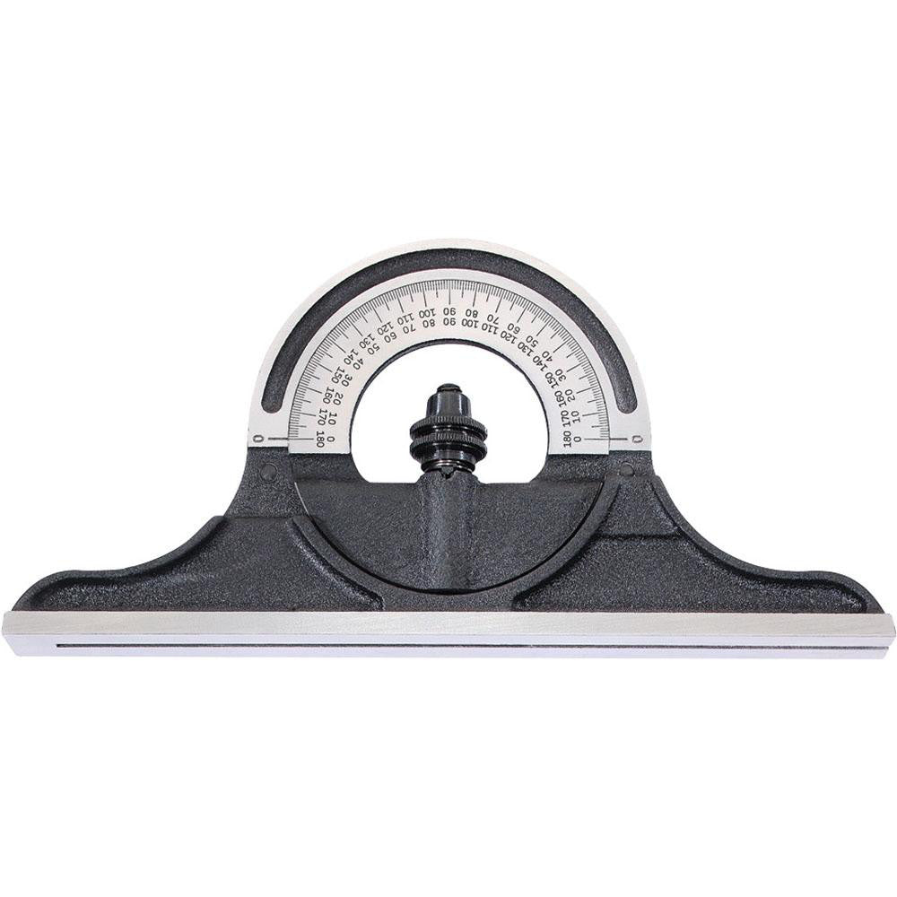 Starrett 52525 12 to 24 Inch Long Blade, Reversible Combination Square Protractor Head