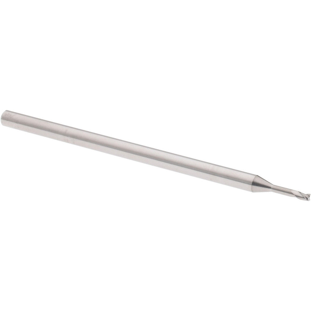 Accupro 14797214 Square End Mill 0.055" Dia, 0.082" LOC, 3 Flutes, Solid Carbide