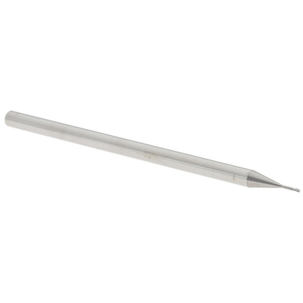 Accupro 14797153 Square End Mill 0.025" Dia, 0.037" LOC, 3 Flutes, Solid Carbide