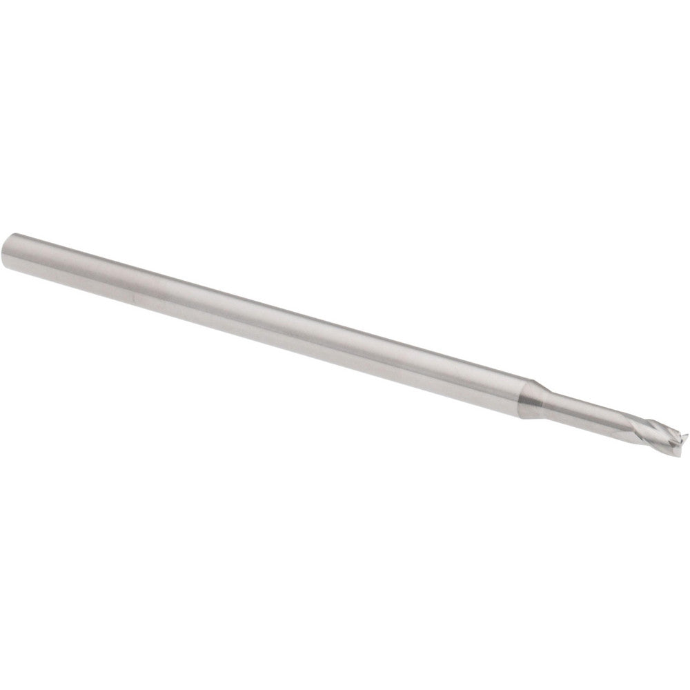 Accupro 14797273 Square End Mill 0.09" Dia, 0.135" LOC, 3 Flutes, Solid Carbide