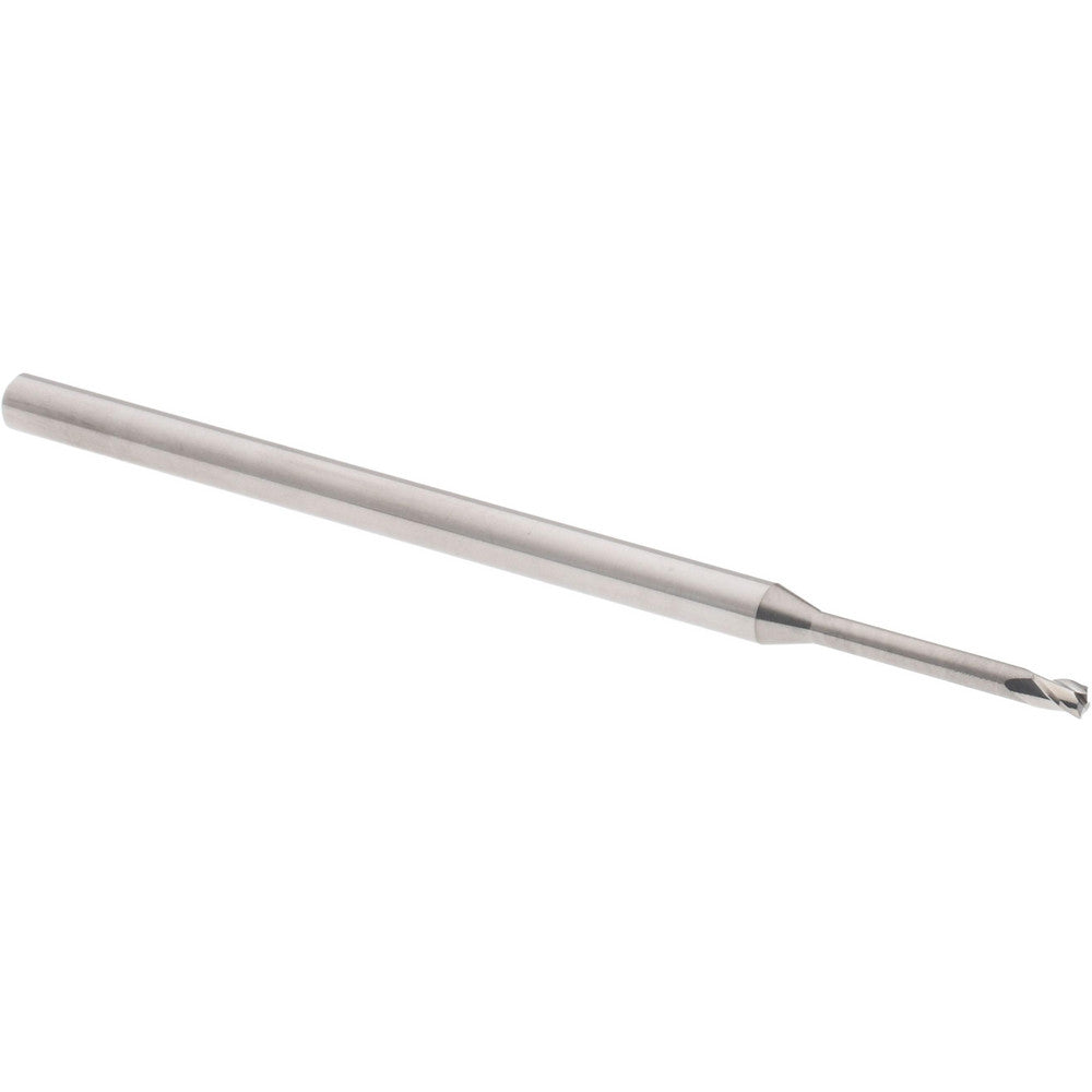 Accupro 14797248 Square End Mill 0.07'' Dia, 0.105'' LOC, 1/8'' Shank Dia, 2-1/2'' OAL, 3 Flutes, Solid Carbide