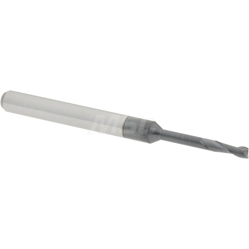 Accupro 58747593 Square End Mill 1/16'' Dia, 3/16'' LOC, 1/8'' Shank Dia, 1-1/2'' OAL, 2 Flutes, Solid Carbide