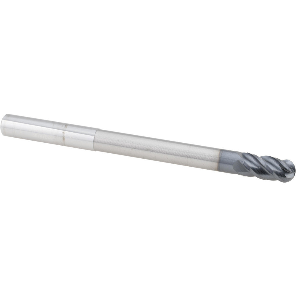 Accupro 58747924 Ball End Mill 5/16" Dia, 5/8" LOC, 4 Flute, Solid Carbide