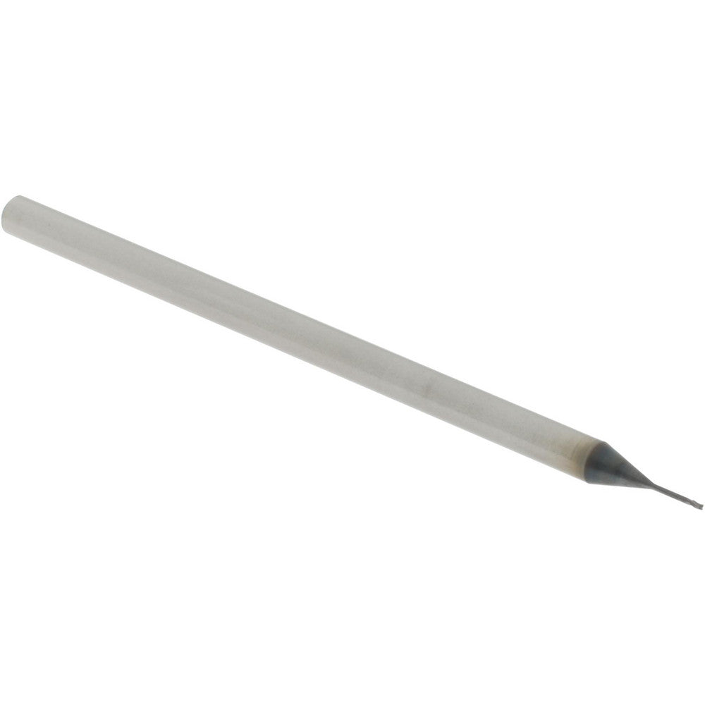 Accupro 14797149 Square End Mill 0.02" Dia, 1/32" LOC, 3 Flutes, Solid Carbide