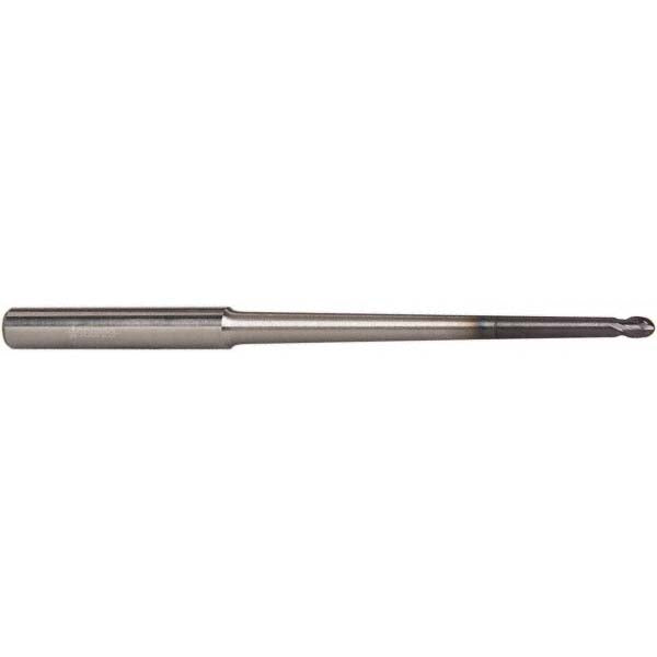 Accupro 58748088 Ball End Mill 0.125" Dia, 0.125" LOC, 2 Flute, Solid Carbide