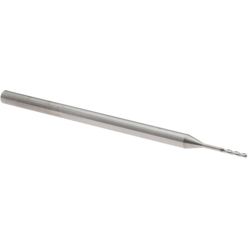 Accupro 14797191 Square End Mill 0.04" Dia, 13/64" LOC, 3 Flutes, Solid Carbide