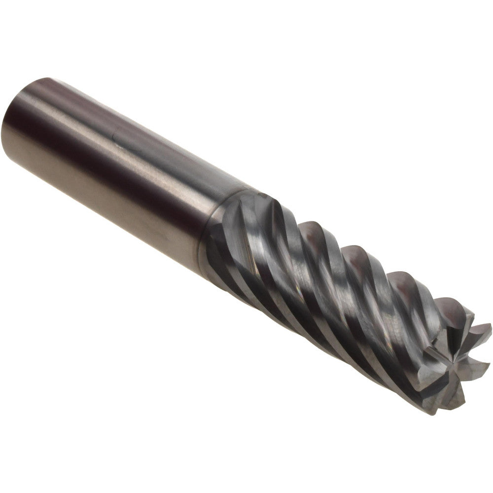 Accupro 58750654 Corner Radius End Mill 1/2" Dia, 1-1/4" LOC, 0.02" Radius, 7 Flutes, Solid Carbide