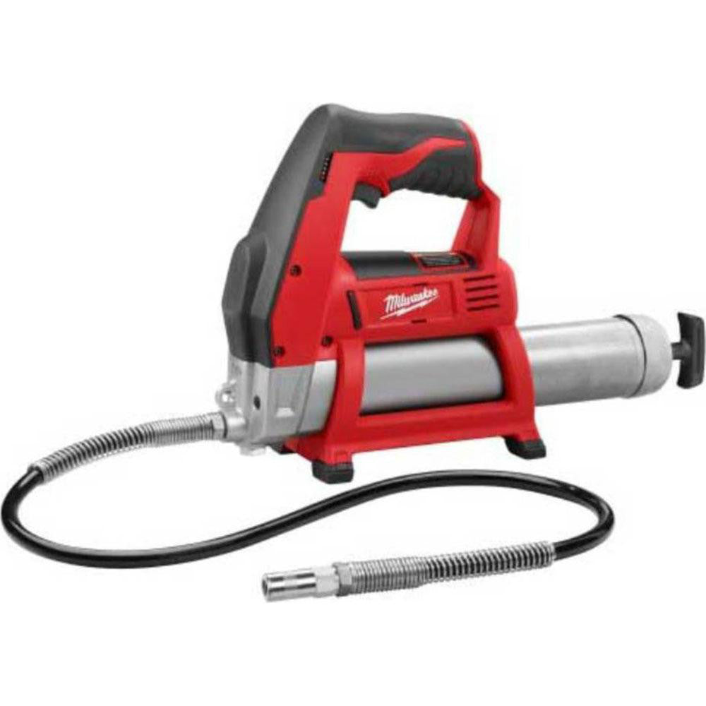 Milwaukee Tool 2446-20 Battery Powered Grease Gun 8,000 psi Max, 14 oz Cartridge, Battery Not Included, Charger Not Included