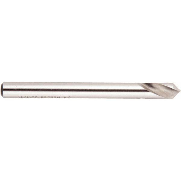 National Twist Drill 027494AW Spotting Drill 1/2" Dia, 90 &deg Point, 4" OAL, Cobalt M-35 (HSS-E)