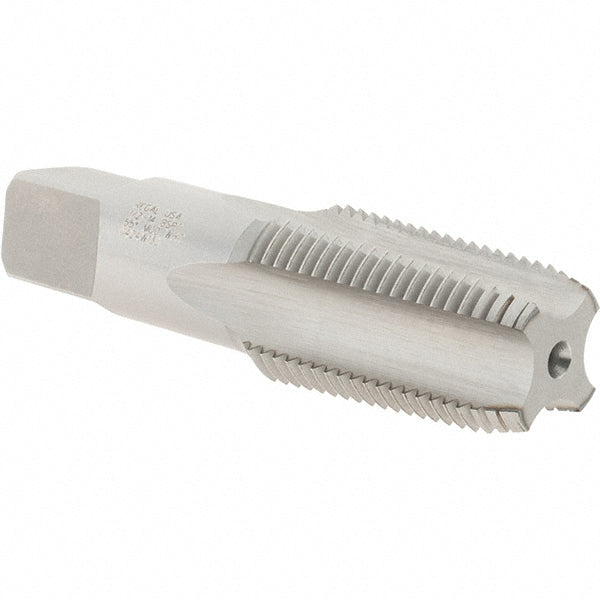 Regal Cutting Tools 015736AS British Standard Pipe Tap 1/2-14 BSPT, Plug Chamfer, 4 Flute
