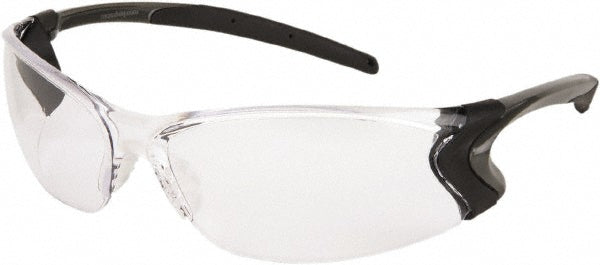MCR Safety BD110PF Safety Glasses Anti-Fog, Polycarbonate, Clear Lenses, Frameless