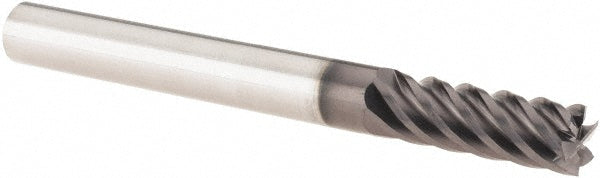 Kyocera SGS Precision Tools 35100 Square End Mill 1/4" Dia, 3/4" LOC, 6 Flute, Solid Carbide