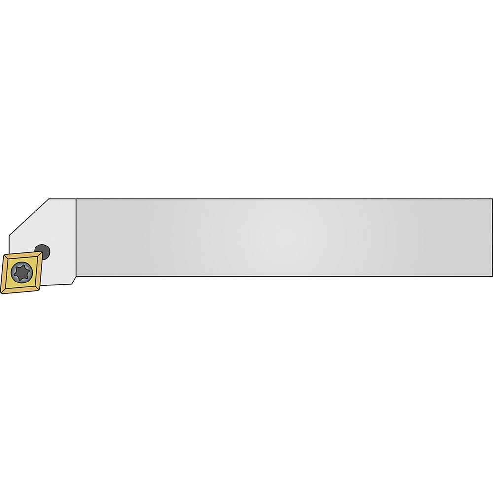 Micro 100 10-3235 Indexable Turning Toolholder SCLCR 0606 E2 90, 95.0 deg Lead Angle