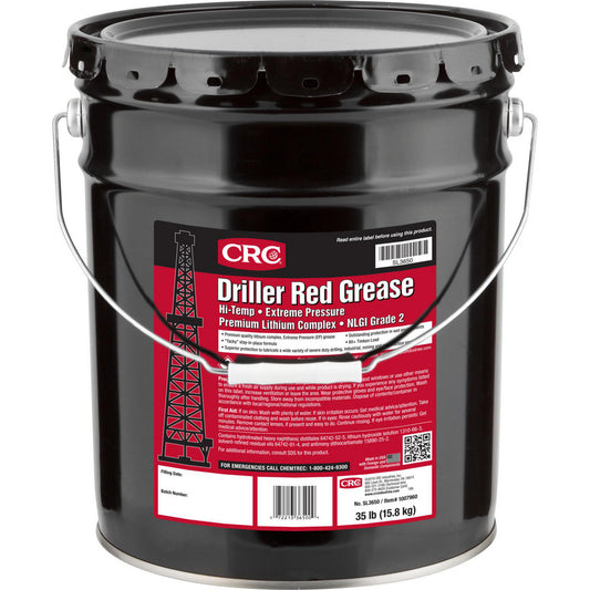 CRC 1007960 Extreme Pressure Grease 35 lb Pail, Lithium Complex