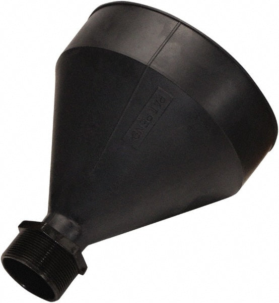 Funnel King 32410 9-3/16" High x 7-1/2" Diam, 3-qt 1" Thread Polyethylene, Drum Funnel
