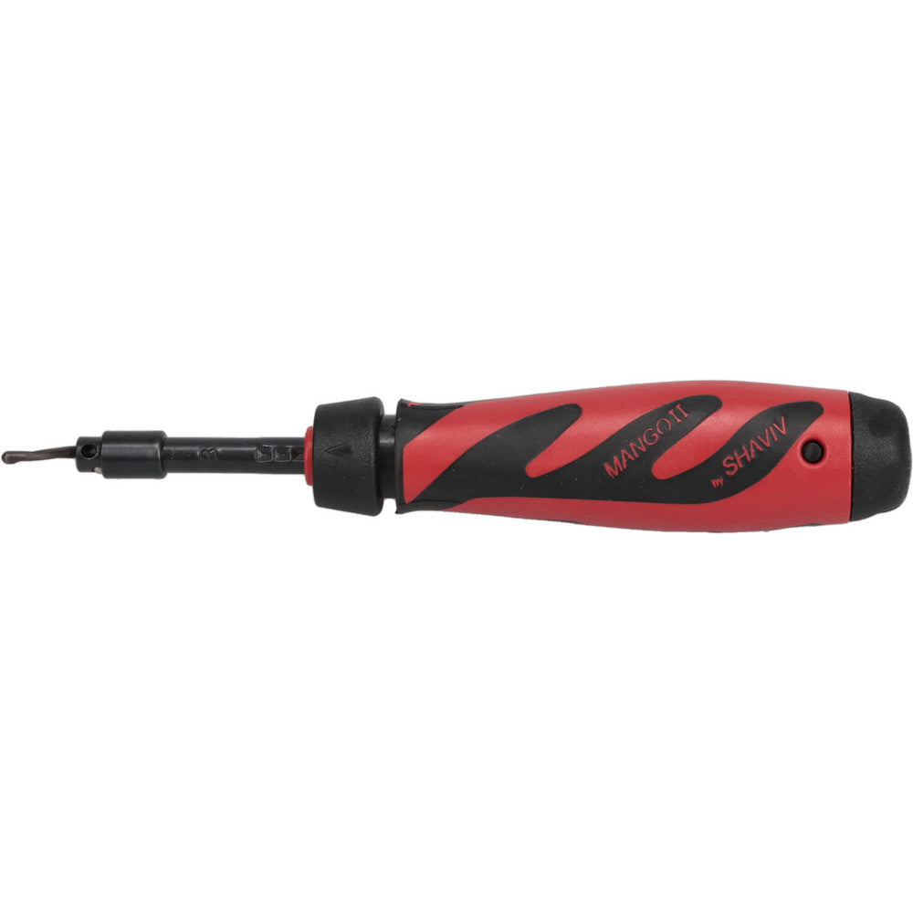 Shaviv 155-00180 Hand Deburring Tool Set 12 Pc, High Speed Steel