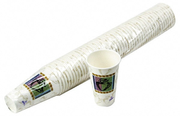 Dixie DXE5338DX Pack of (500), Dixie Insulated Paper Hot Cups, 8 oz