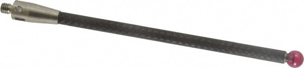 Renishaw A-5003-1358 CMM Ball Stylus 6 mm Ball Dia, 100 mm OAL, M4