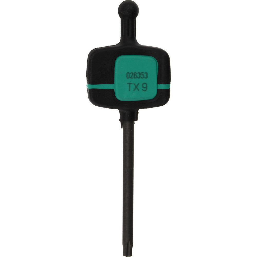 Wera 05026353001 Torx Key Flag Handle, T9, Alloy Steel