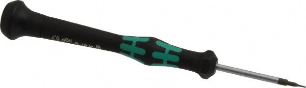 Wera 05118060001 Precision Miniature Hex Driver 0.70 mm Hex, 1.5625" OAL, Ergonomic