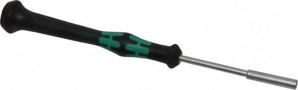 Wera 05118132001 Precision Nut Driver 1/8" Drive, Solid Shaft, Ergonomic Handle, 6-1/4" OAL