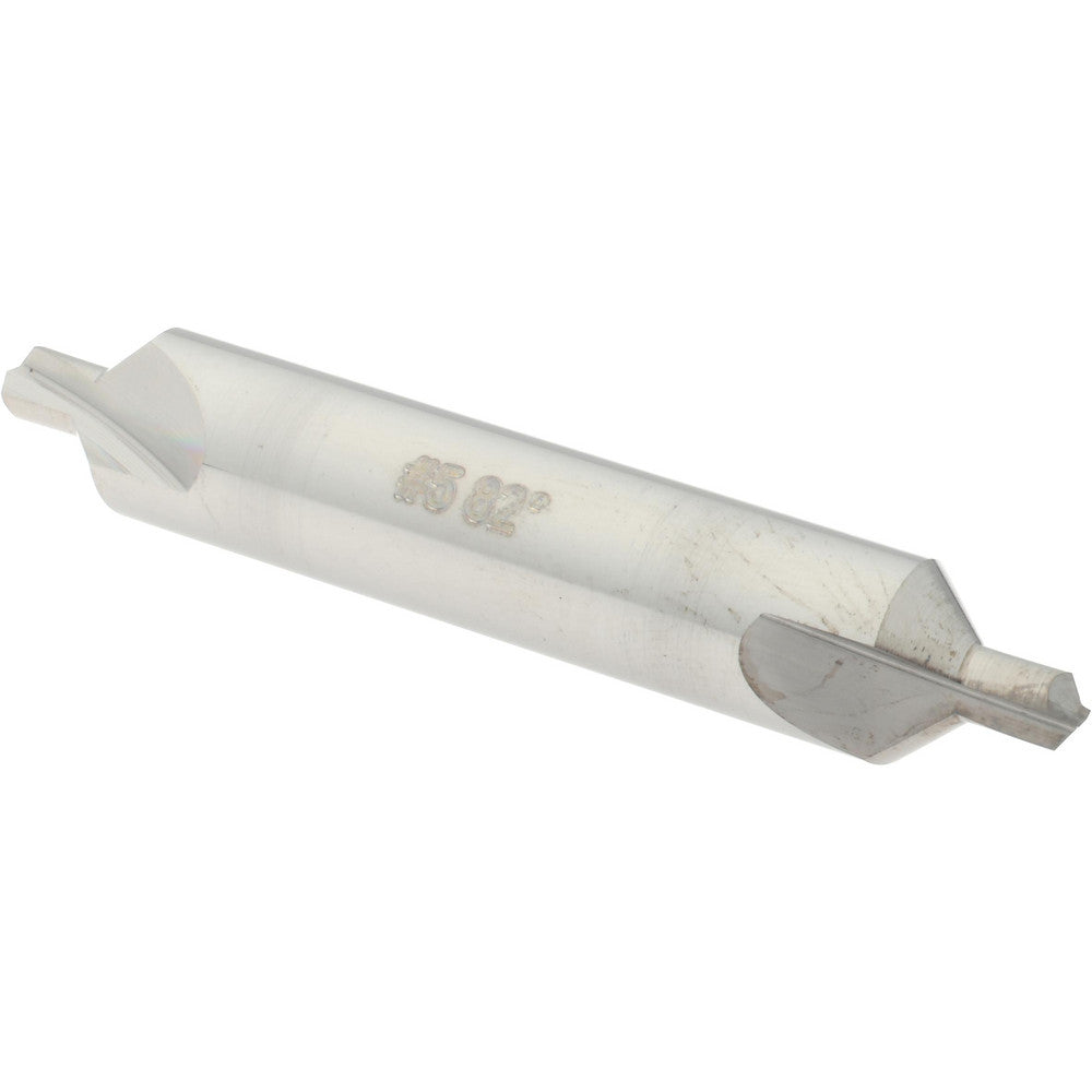 Hertel 300-002007 Combo Drill & Countersink #5, 7/16" Body Dia, 118°, Solid Carbide