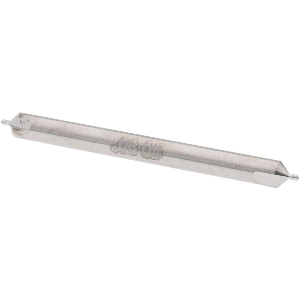 Hertel 300-003002 Combo Drill & Countersink #0, 1/8" Body Dia, 118°, Solid Carbide