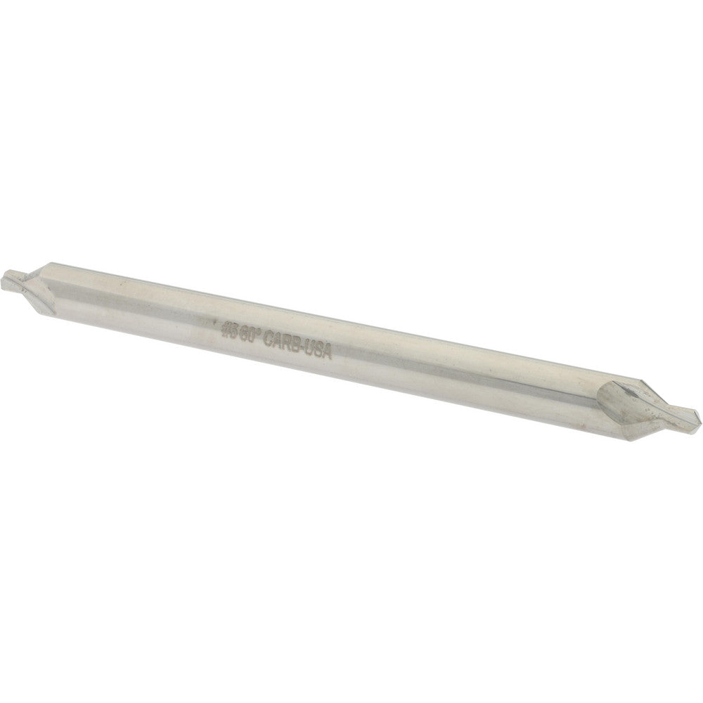 Hertel 300-005005 Combo Drill & Countersink #5, 7/16" Body Dia, 118°, Solid Carbide