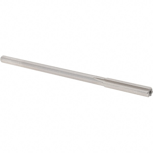 Alvord Polk 10513 Chucking Reamer 0.2825" Dia, 6" OAL, 1-1/2" Flute Length, Straight Flute, Straight-Cylindrical Shank, HSS