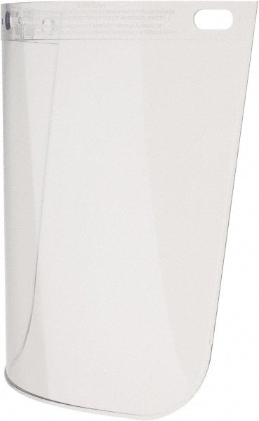 North 4118CL Face Shield Windows & Screens Replacement Window, Clear, 8" High, 0.6" Thick