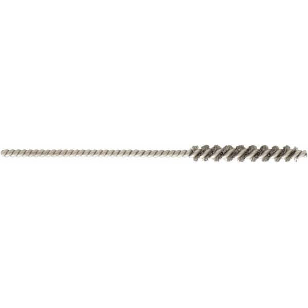 Brush Research Mfg. 81A6M Power Tube Brush 6 mm Dia, Helical, Stainless Steel