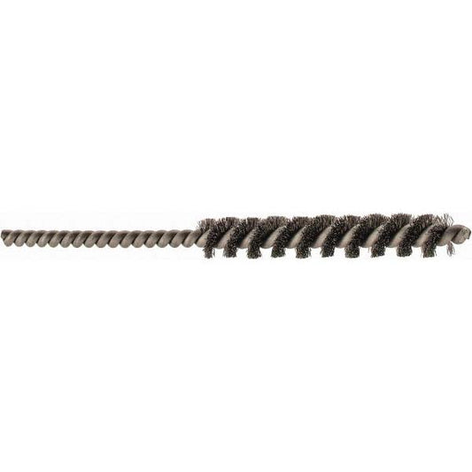 Brush Research Mfg. 81B250 Power Tube Brush 1/4" Dia, Helical, Stainless Steel