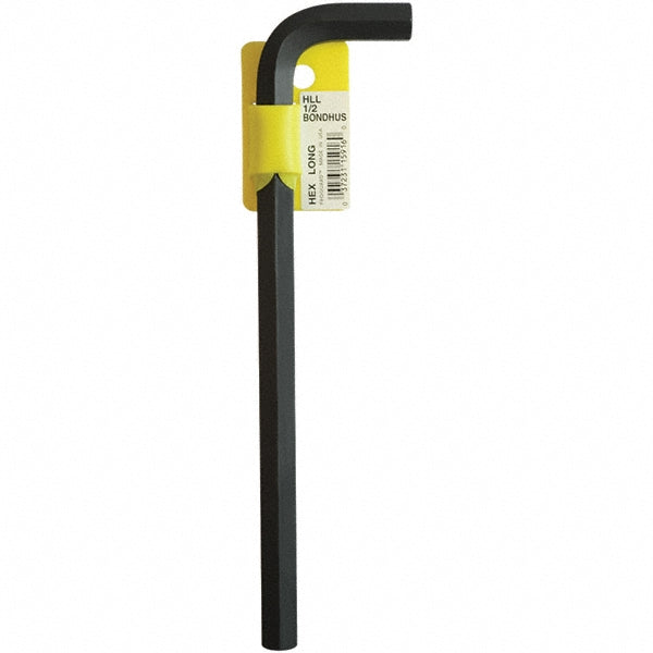 Bondhus 15916 Hex Key 1/2" Hex, Hex End, Long Arm