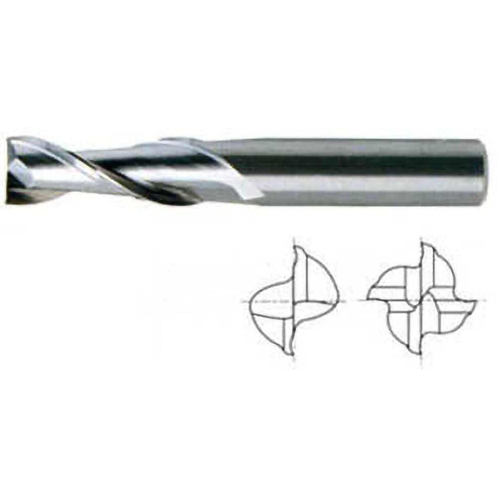 YG-1 08584TF Square End Mill 3/8" Dia, 1-1/8" LOC, 4 Flute, Solid Carbide