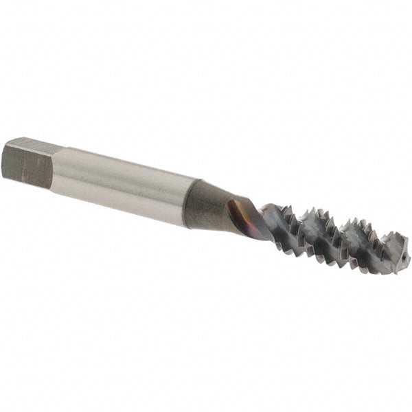 OSG 1430408 Spiral Flute Tap 5/16-18, UNC, 3 Flute, Plug Chamfer, 3B Class of Fit, High-Speed Steel, TiCN Finish