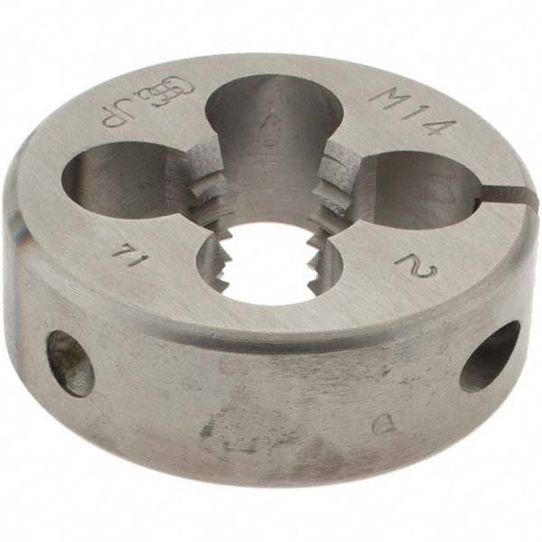 OSG 46163 Round Die M14x2, 38 mm OD, High Speed Steel