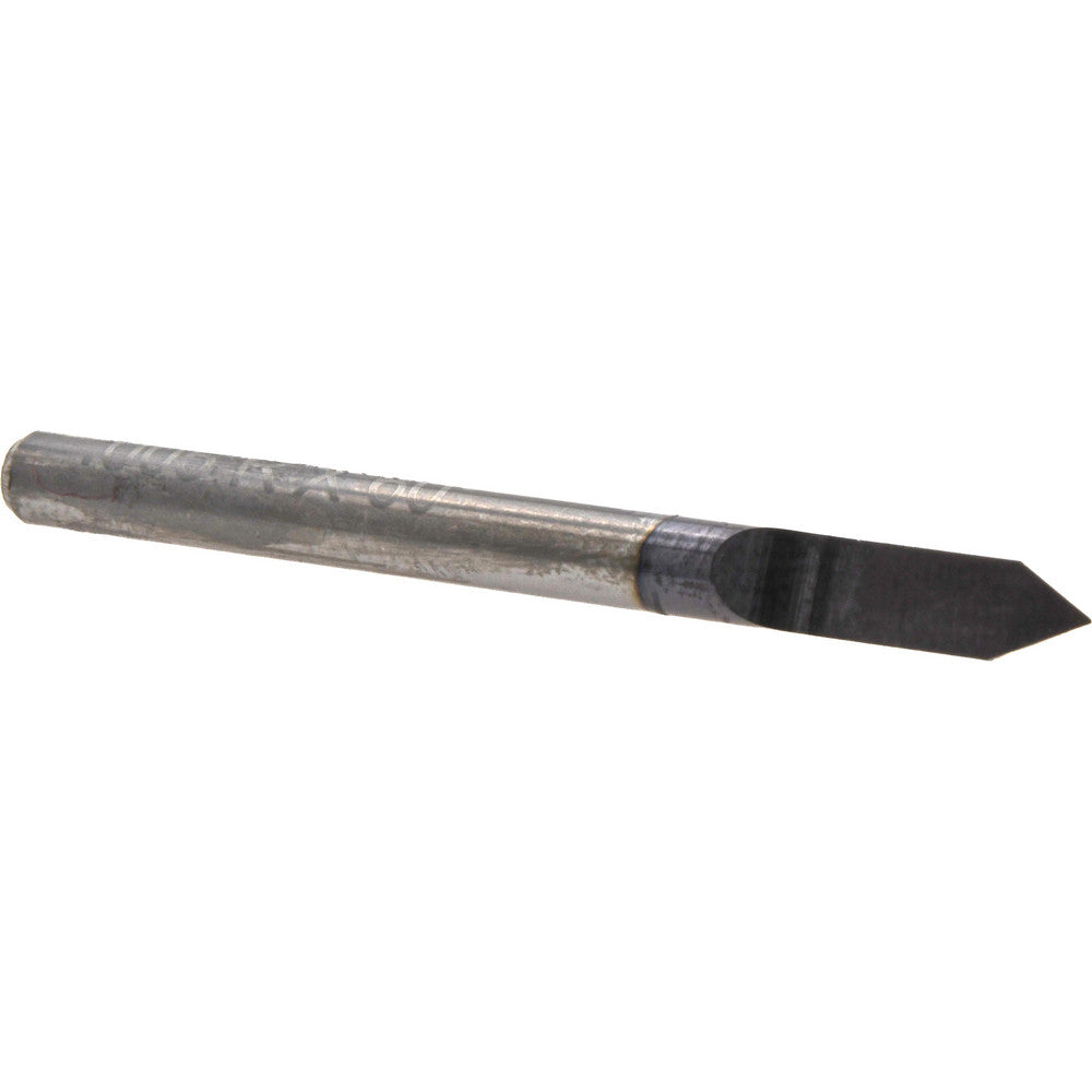 Harvey Tool 48110-C3 Engraving Cutter 60 &deg, 1/8" Dia, Tip Radius Point, Solid Carbide