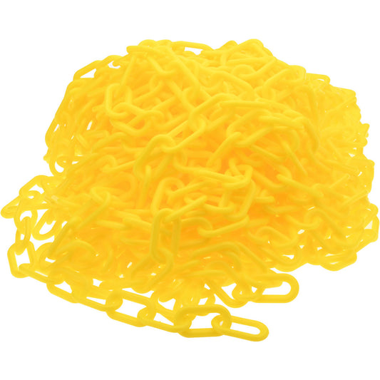 PRO-SAFE CH-YWL-100B Chain Plastic, Yellow, 100' Long, 2" Wide
