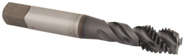 OSG 2991808 Spiral Flute Tap M10x1.5, Metric Coarse, 3 Flute, Modified Bottoming Chamfer, 6H Class of Fit, Vanadium High-Speed Steel, TiCN Finish