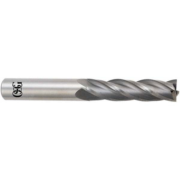 OSG 464-1575 Square End Mill 0.1575'' Dia, 0.748'' LOC, 4 Flutes, Solid Carbide