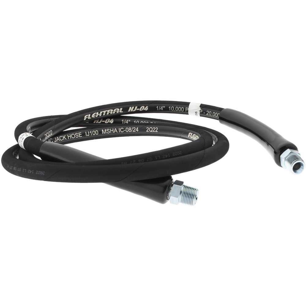 Value Collection PS-MH-HPC1-028 Hydraulic Pump Hose 1/4" ID, 6' OAL, Rubber