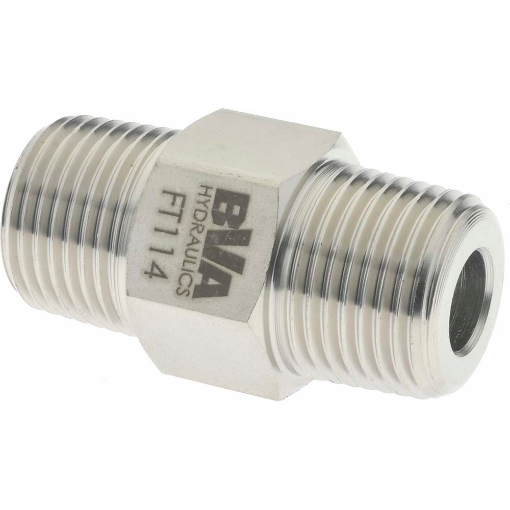 Value Collection PS-MH-HPC1-051 Hydraulic Hose Hex Nipple 3/8", 10,000 psi