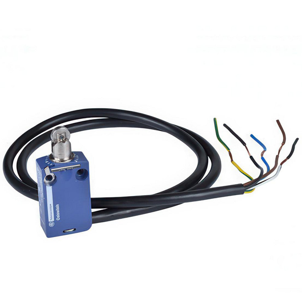 Telemecanique Sensors XCMD2102L1 General Purpose Limit Switch SPDT, NC, Roller Plunger, Top
