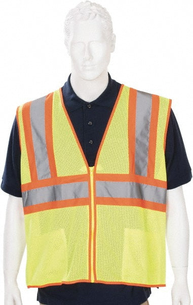 PIP 302-MVLY-XL High Visibility Vest  X-Large,  ANSI Class 2