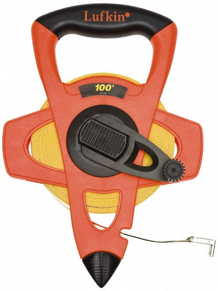 Lufkin FE150D Tape Measure 150' Long, 1/2" Width, Yellow Blade