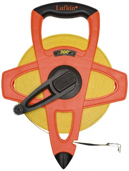 Lufkin FE300 300' x 1/2" Yellow Blade Tape Measure