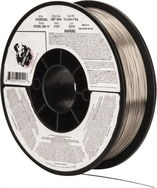 Welder's Choice 59802421 MIG Welding Wire ER308L, 0.0300" Dia, Stainless Steel