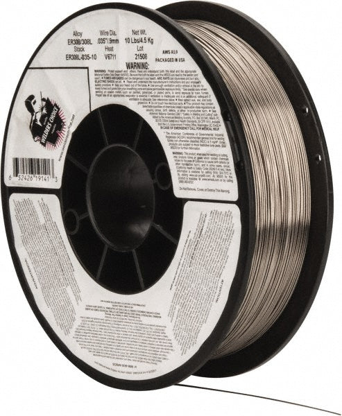 Welder's Choice 59802454 MIG Welding Wire ER308L, 0.0350" Dia, Stainless Steel